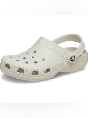 CROCS Classic Clog Cream Slip-On Comfortable Water-Friendly Sandals Size 12